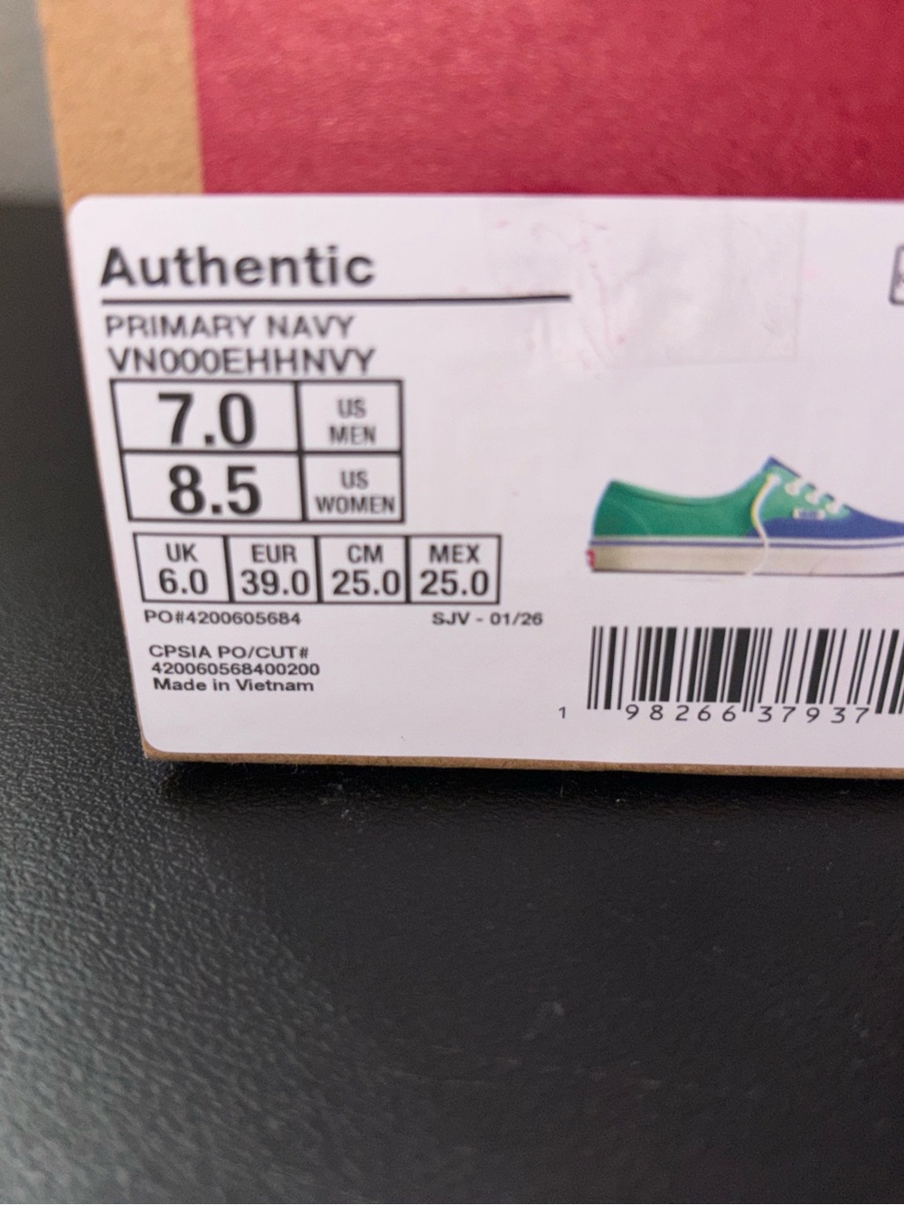 Vans Authentic Multiple Sizes - Picture 13 of 14